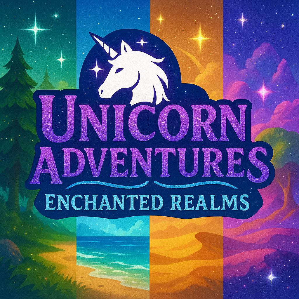 Unicorn Adventures: Enchanted Realms logo